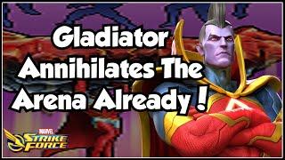 Gladiator Already SMASHES The Arena! | Start Playing Around His Passive Now! | MSF