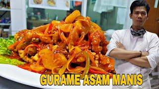 Gurame asam manis, style restauran bintang lima || ala Nanang kitchen