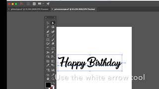 How to move specific letters in Illustrator