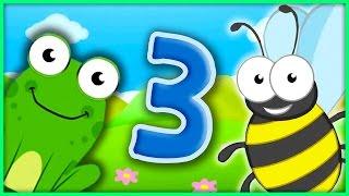 The Number 3 | Number Songs By BubblePopBox | Learn The Number Three
