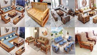 Top 80+ Modern Wooden Sofa Design 2024 | Modern Sofa ideas |Living Room Sofa ideas | Wooden Sofa Set