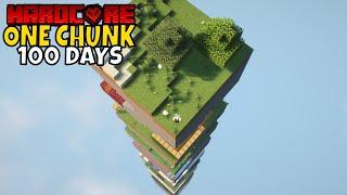 100 Days in a Single Chunk – MInecraft Hardcore Challenge!