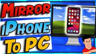 How To Mirror iPhone To PC With USB No WIFI Needed