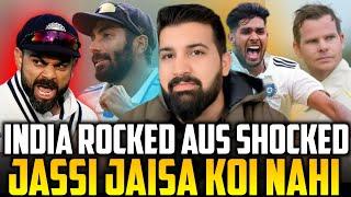 AUS ki watt lag gai | Jassi jaisa koi nah, amazing display of fast bowling by India