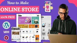 How to Make a Wordpress eCommerce Website 2024 | ecommerce website wordpress woocommerce