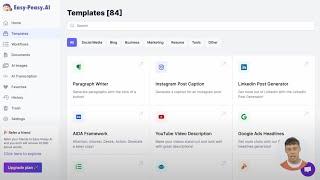 How To Use Easy-Peasy.AI Templates