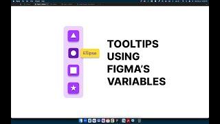 Creating tooltips in Figma using variables- Figma tutorial 2023