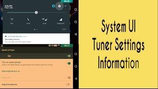 Android Nougat System UI Tuner Settings Features demonstrated on Moto G4 Plus