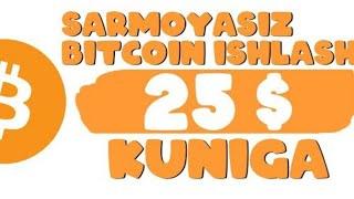 BITCOIN ISHLASH OYIN OYNAB/ PUL TOPISH TELEFONDA