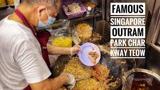 FAMOUS SINGAPORE HAWKER FOOD - OUTRAM PARK CHAR KWAY TEOW