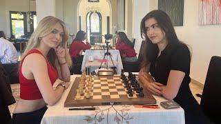 ANDREA vs LINDA and ALEX vs ANNA CRAMLING later | Chess Camp presented by Chess.com