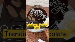 Trending Chocolate Cake Decoration #shortss #youtubshorts #shortsfeed #cake #chocolatecake #trending