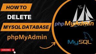 How to delete MySQL Database in phpMyAdmin