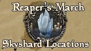 ESO: Reaper's March All Skyshard Locations (updated for Tamriel Unlimited)