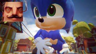 Hello Neighbor - Big Baby Sonic the Hedgehog History Gameplay Walkthrough