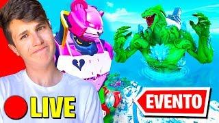 EVENTO ROBOT vs MOSTRO in DIRETTA MONDIALE!! ADDIO MAPPA di FORTNITE