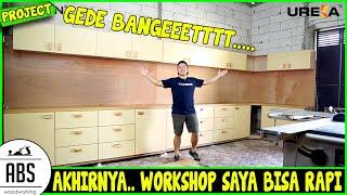 Membuat Lemari Display Super Besar Pakai HAPPAN & UREKA DECOBOARD | How To Make A Display Cabinet