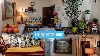 मेरा छोटा सा प्यारा सा घर Indian Middle Class Traditional Home Tour!! 2bhk flat Tour & Organization