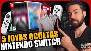 5 (7 EN REALIDAD) Joyas Ocultas de NINTENDO SWITCH que DEBES JUGAR! Juegazos NO TAN CONOCIDOS