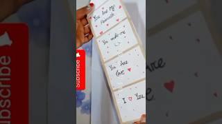 Handmade gift ideas for boyfriend |DIY cute & thoughtful crafts for valentine day  #cutecardmaking