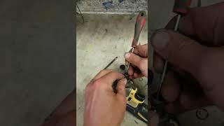 Repairing a dewalt impactor that won't hold the bits.