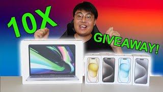 iPhone 15 & 15 Pro, MacBook M2 GIVEAWAY! | Watch The Whole Video! [OPEN] [WORLDWIDE]