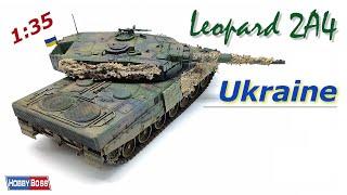 Leopard 2 A4 Ukraine Reactive Armor / Reaktivpanzerung - 1/35 - Hobby Boss