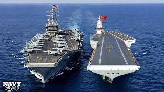 FULL BREAKDOWN: How U.S Most Powerful CARRIER OVERWHELM China's NEW Fujian?