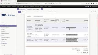 Import Purchase Order Lines From CSV Odoo, Import Purchase Order Lines From Excel Odoo