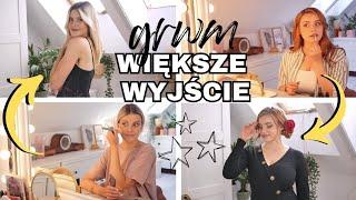 PRZYGOTUJ SIĘ Z NAMI na większe wyjście! KROK PO KROKU | Makijaż, włosy, stylówka | *duża zmiana*