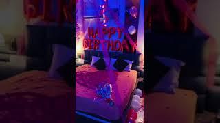 #birthday #decoration #surprise #hotel #room #love_me_like_you_do #short #video