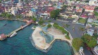 KOTA TERNATE, VIEW DRONE