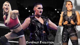 Rhea Ripley - Entrance Evolution (2017 - 2022) Mr WWE Fan