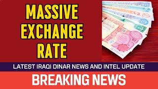  Iraqi Dinar  Massive Exchange Rate  News Guru Intel Update Value IQD Exchange Rate 