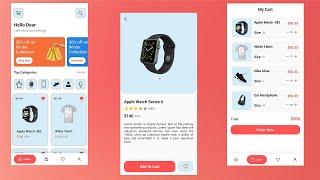 Online Shopping App UI Design in Flutter -  E-Commerce Shopping App