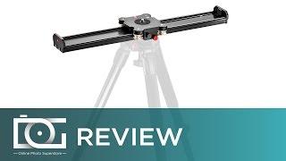 CAMERA SLIDER | MANFROTTO Camera Slider 60cm (MVS060A) With Adjustable Friction Control | REVIEW