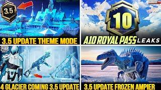  A10 ROYAL PASS | 3.5 UPDATE REVEALED | Glacier Ultimate Set & Glacier SCRA-L | 3.5 Update Features