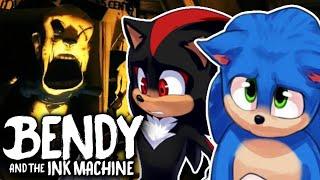 Movie Sonic and Movie Shadow play Bendy and The Ink Machine - (CHAPTER 3) Part 1