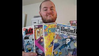 Comic haul from ThreeSixty Comics and Pope of chili Town Batman, Wonder Woman, Punisher keys PT 1