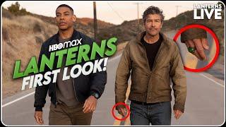 FIRST LOOK AT LANTERNS! HBO/MAX Green Lantern John Stewart & Hal Jordan