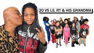 20 KIDS VS 1 RAPPER: LIL RT & HIS GRANDMA