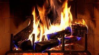 Very Soft Music and Beautiful Fireplace with Perfect Crackling Fire – Warm Ambience To Relax Deeply