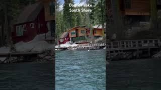 May 2023 Donner Lake South Shore. Cruising on jetski.