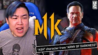 Mortal Kombat 11 - ASH WILLIAMS Leaked By WB Games?! [REACTION]