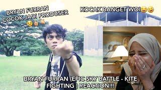 BRYAN FURRAN (EPIC SKY BATTLE - KITE FIGHTING ) REACTION!!!