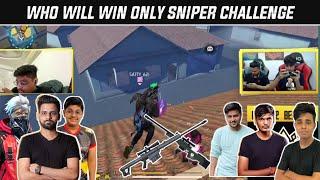 SNIPER VS SNIPER | TM DELETE, MAFIABALA, HUNT VS TM FOZYAJAY,MAFIA ,SATTY DOUBLE SNIPER  ! WINNER?