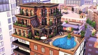 Tribeca Penthouse Apartment | The Sims 4 Speed Build