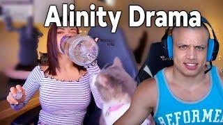 TYLER1 REACTS TO TO ALINITY CAT THROWING DRAMA