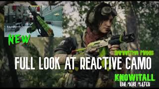 [NEW] Samantha Maxis Operator Bundle: Full Look at Reactive Camo for Z-74u! All Kills! All Reactive!