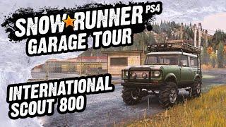 Snow Runner Garage Tour - International Scout 800